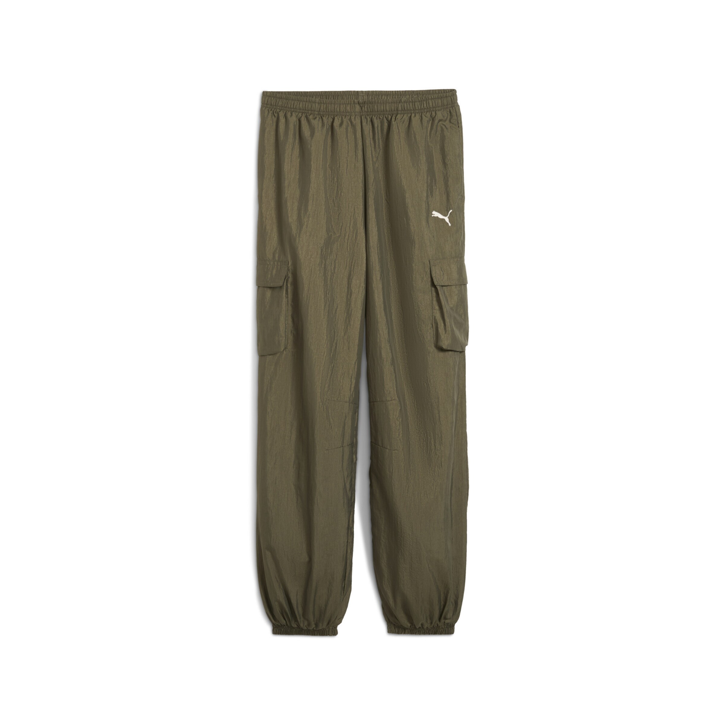 PUMA Loosefit Hose 'Bowtique' in Grün: Vorderseite