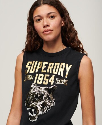 Haut Superdry en noir