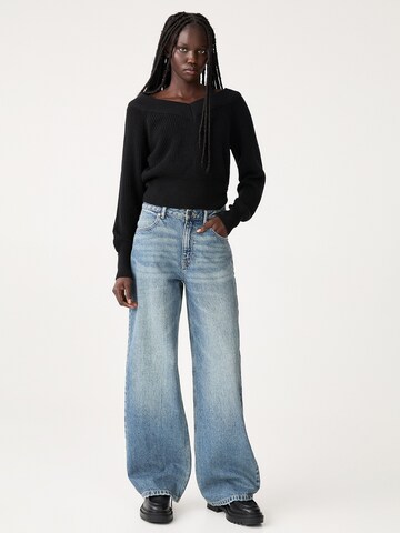 Pull-over Pull&Bear en noir