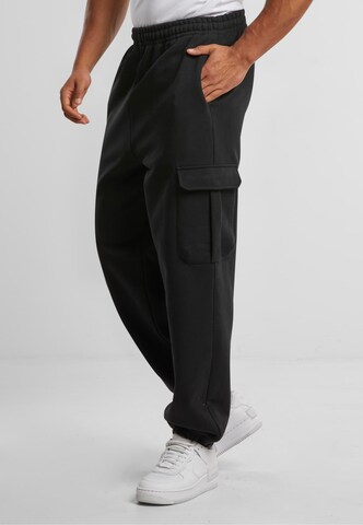Urban Classics Tapered Cargobyxa i svart