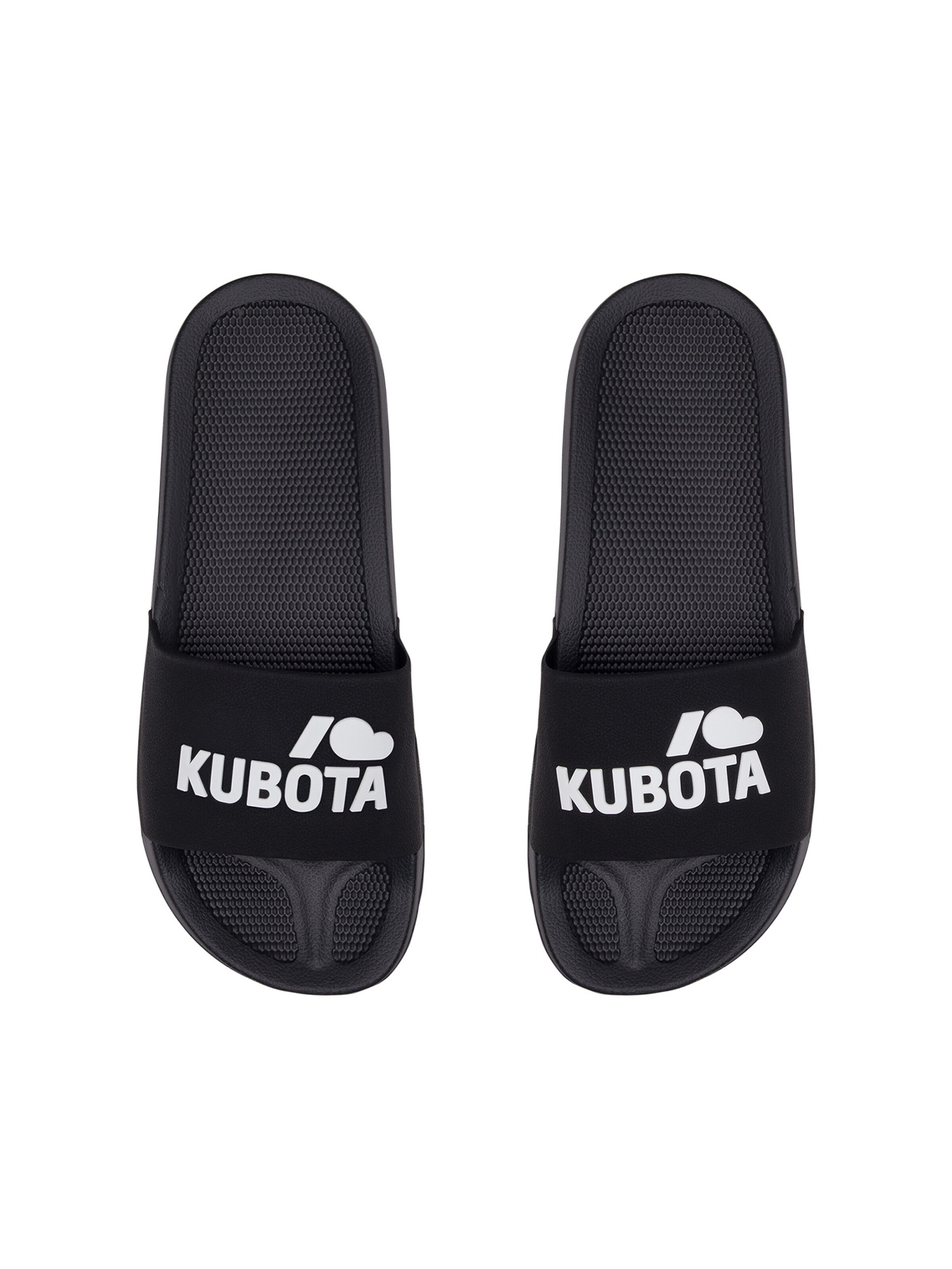 Claquettes / Tongs 'Kubota Women's Slip-On Mint Basic Plain Pool Slides' Kubota en noir