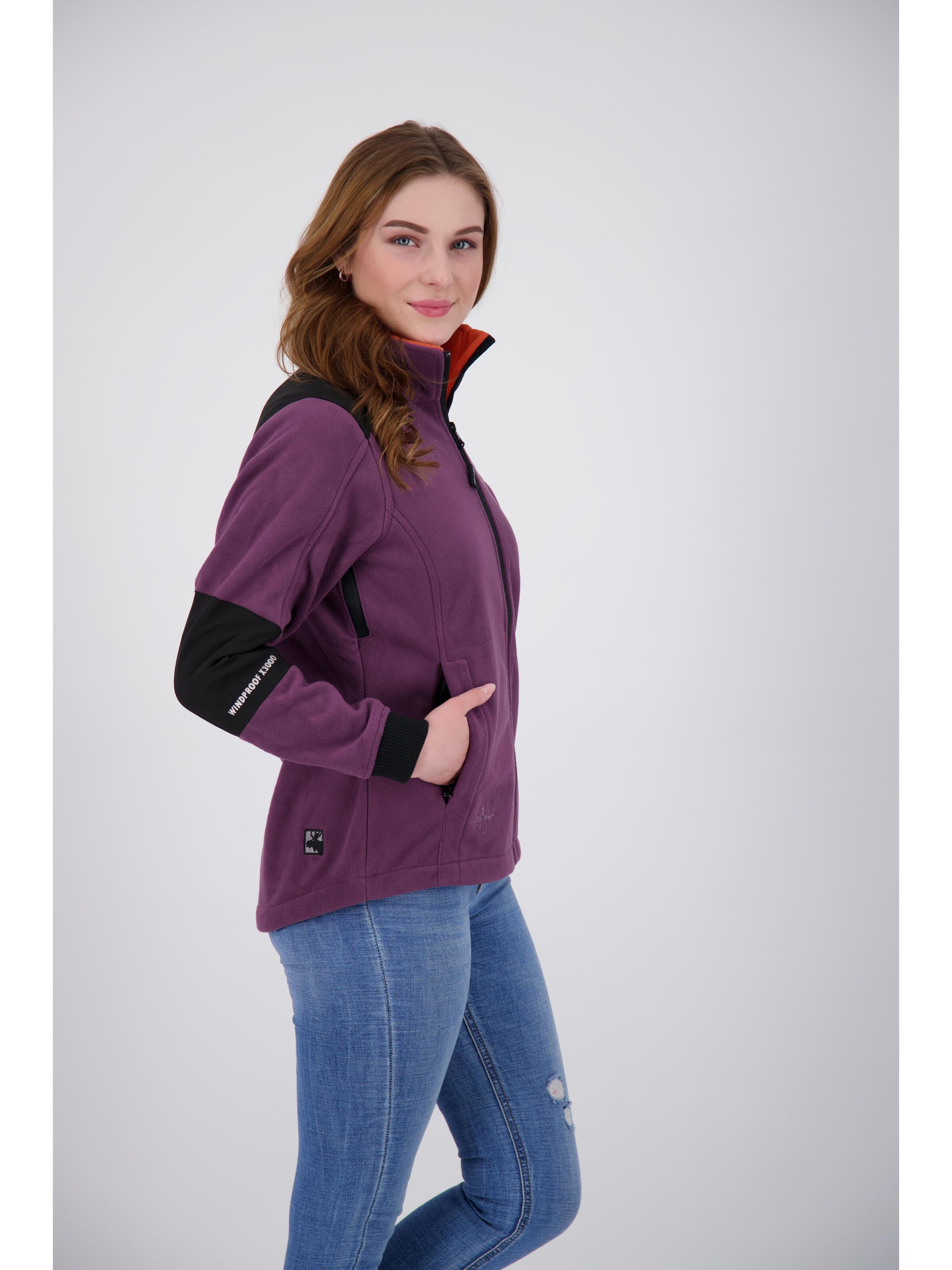 deproc Fleecejacke 'CANADA Women'‌‌ in Lila