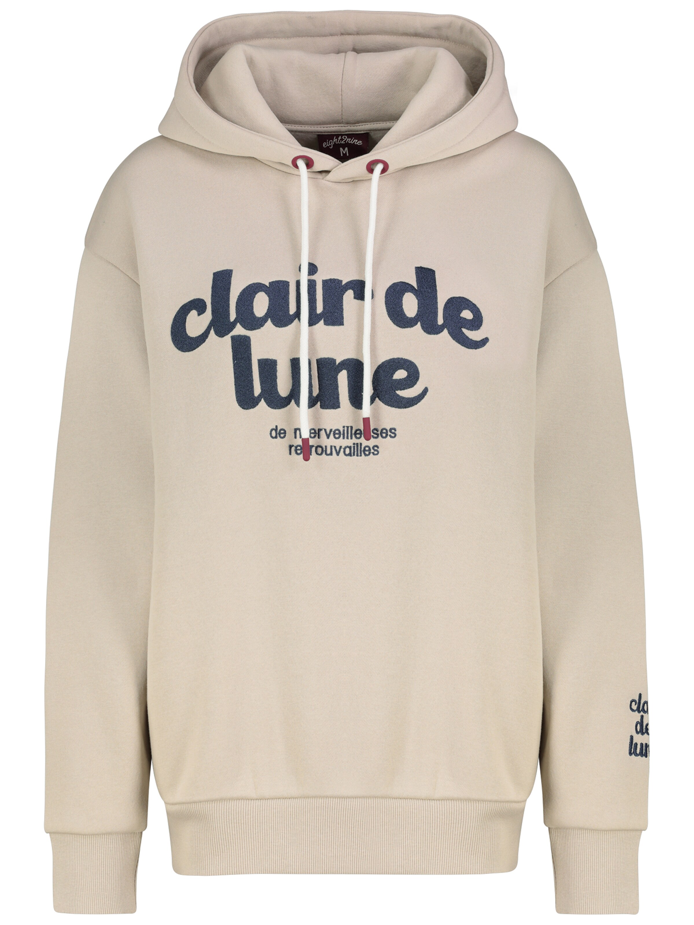 Eight2Nine Sweatshirt in Beige: voorkant