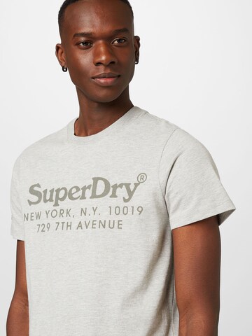 Maglietta di Superdry in grigio