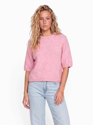 VERO MODA Sweter 'VMBOOM' w kolorze różowy: przód