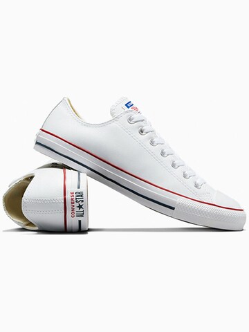 CONVERSE Platform trainers 'Converse Chuck Taylor Ox Leather' in White