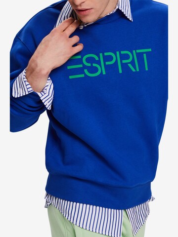 Sweat-shirt ESPRIT en bleu