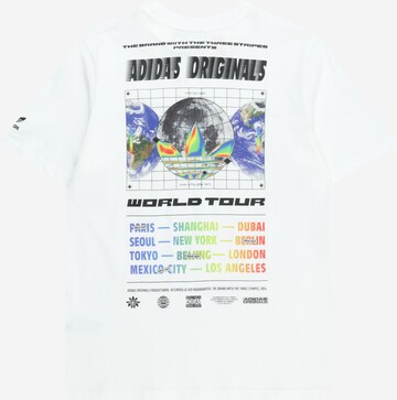 T-Shirt ADIDAS ORIGINALS en blanc