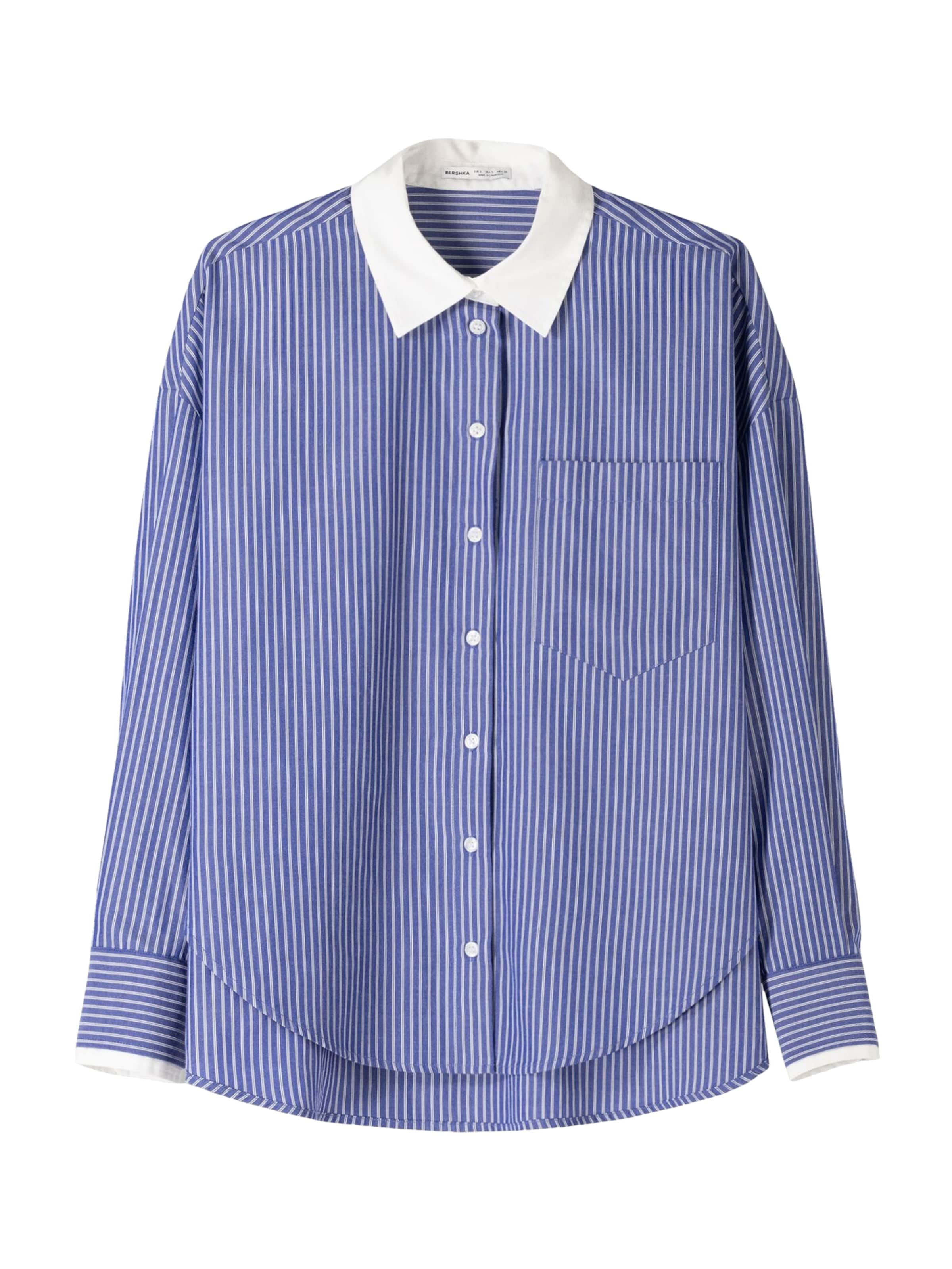 Bershka Halenka – modrá: přední strana