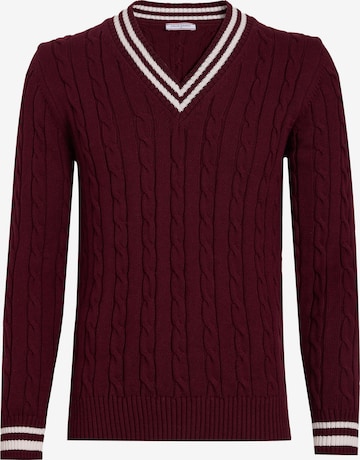 raudona Felix Hardy Megztinis: priekis