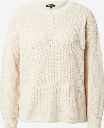 Pull-over MORE & MORE en beige : devant