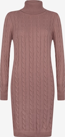Robes en maille Felix Hardy en marron : devant