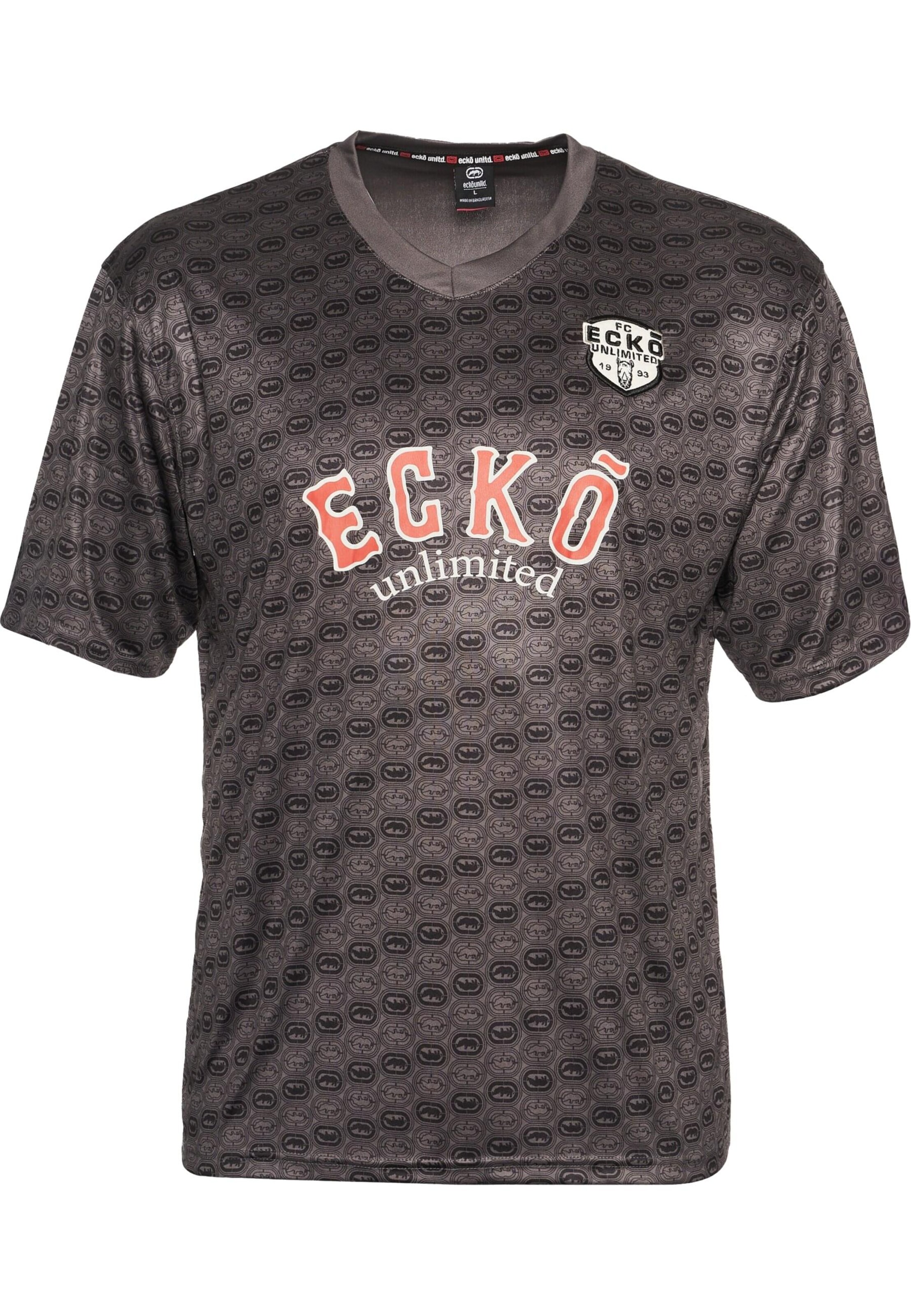 Maglietta di Ecko Unlimited in grigio: frontale
