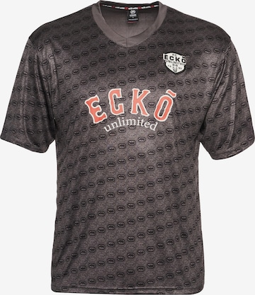 T-Shirt Ecko Unlimited en gris : devant