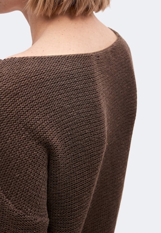 ABOUT YOU Sweater 'Amanda' in Brown