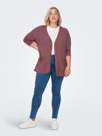 Cardigan ONLY Carmakoma en marron