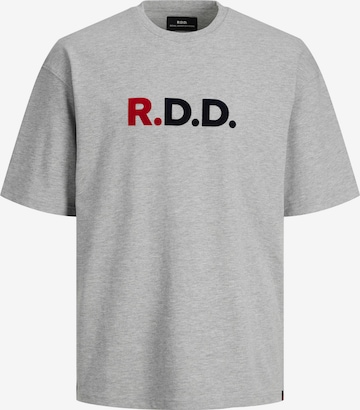 R.D.D. ROYAL DENIM DIVISION T-Shirt 'Calvin' in Grau: predná strana