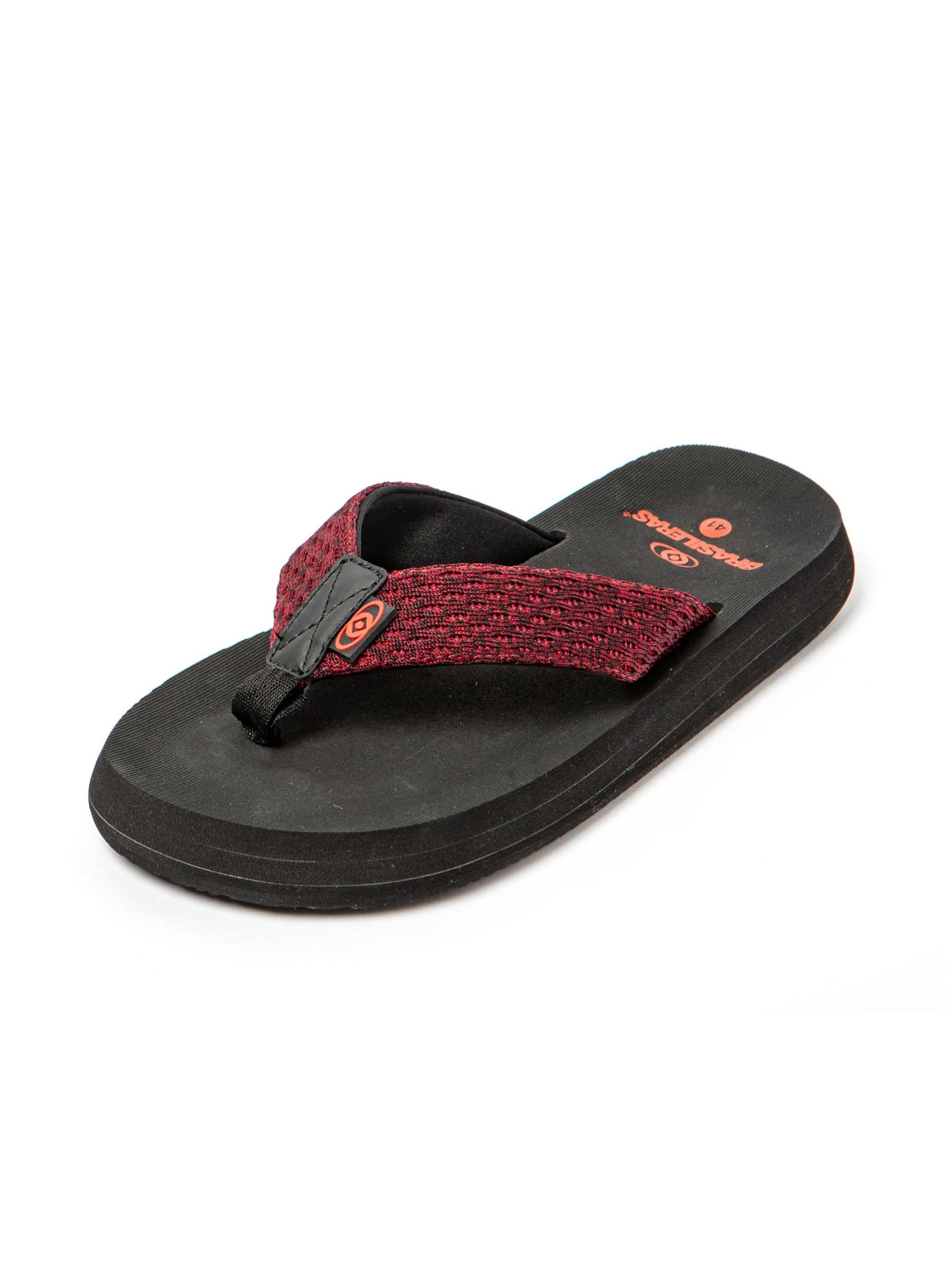 Scarpe da spiaggia / da bagno 'Puff Marbled' di Brasileras in rosso: frontale