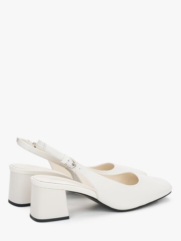 Estro Slingpumps '6022-1' in Beige