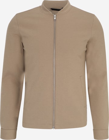 Lindbergh Between-Season Jacket 'Superflex' in Beige: front