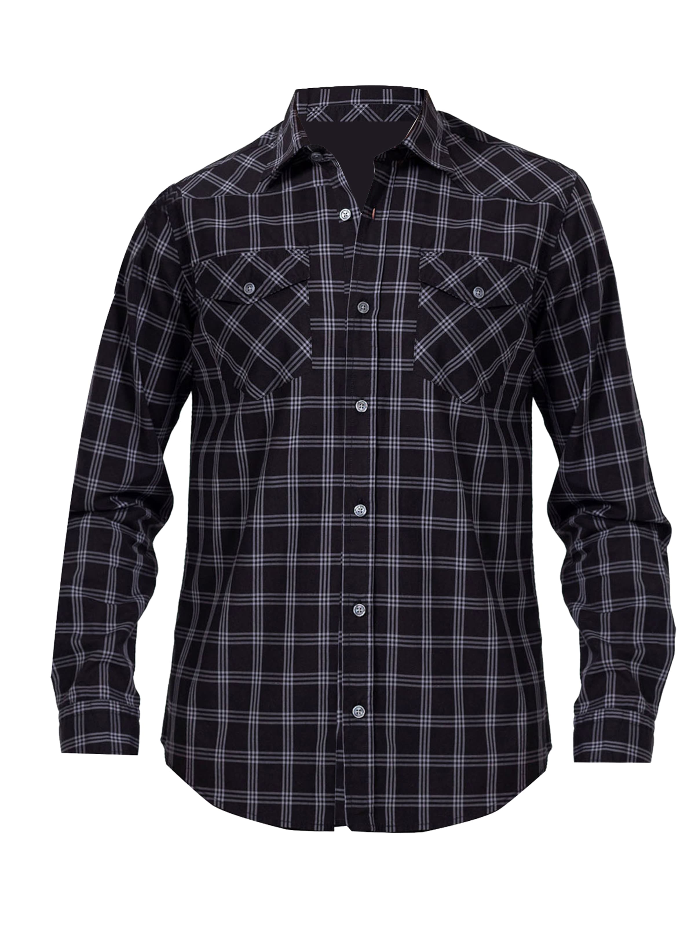 Regular fit Camicia di By Diess Collection in nero: frontale