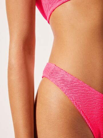 CALZEDONIA Bikini Bottoms 'CRINKLE WAVES' in Pink