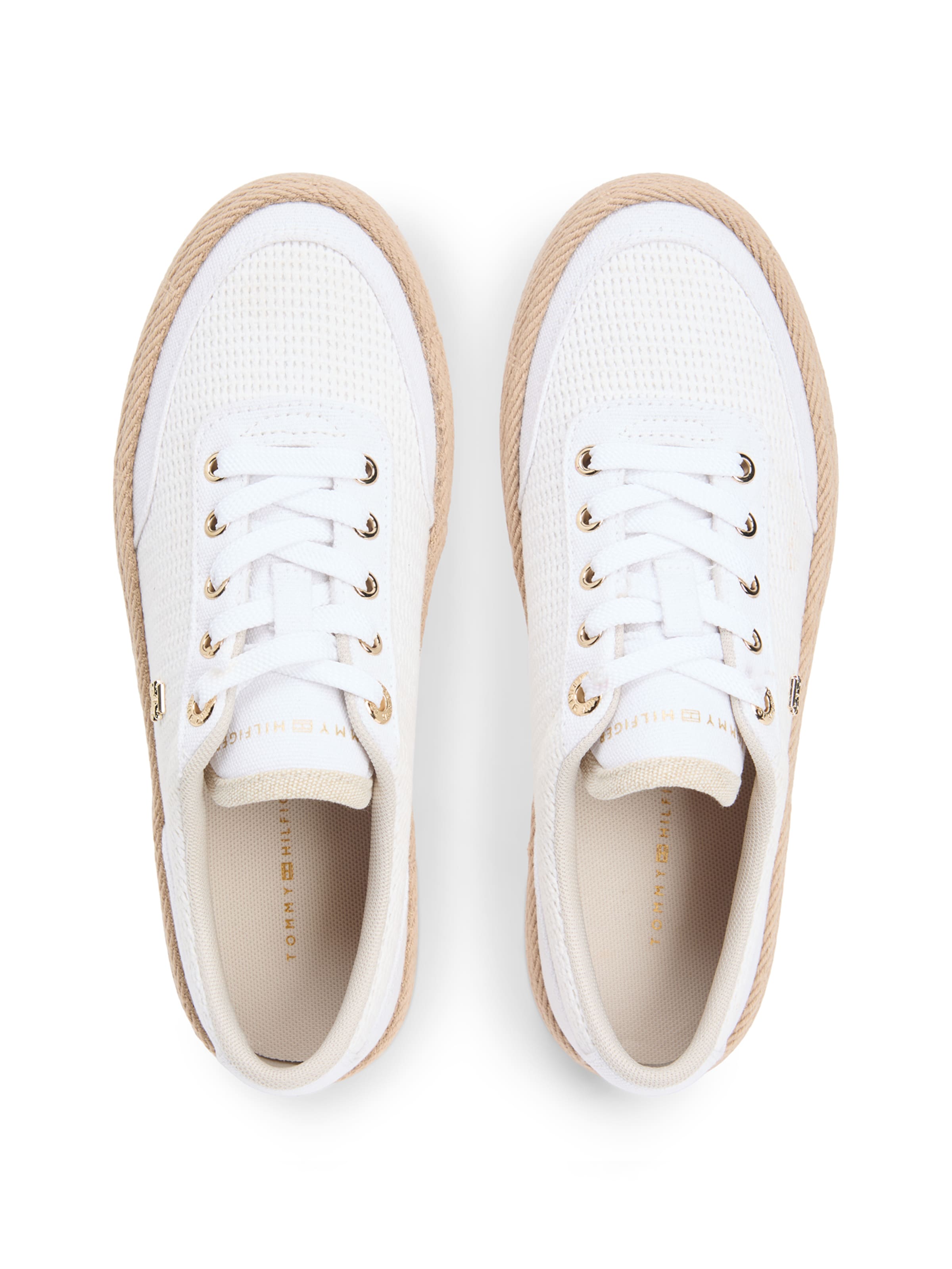 Baskets basses TOMMY HILFIGER en blanc