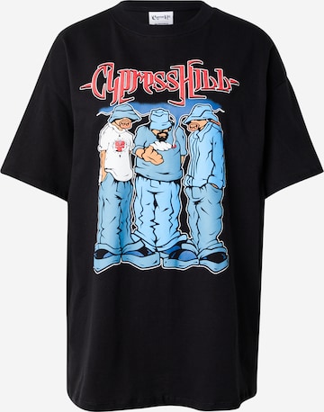 Bershka Toppi värissä musta: etupuoli