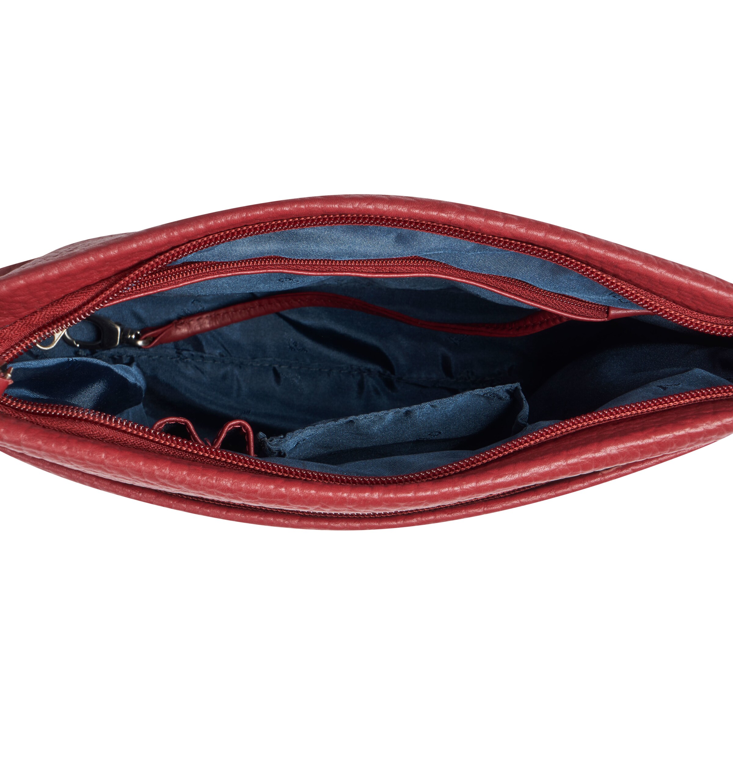 Borsa a tracolla 'Hirsch Bristol' di VOi in rosso