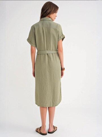 MixRay Dress in Green