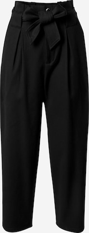 SCOTCH & SODA Loose fit Pleat-front trousers 'Daisy' in Black: front