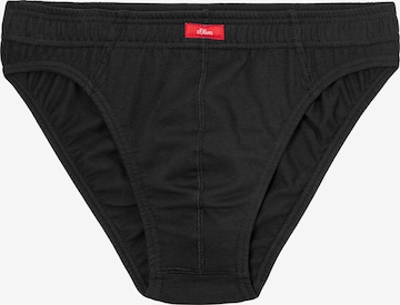 s.Oliver Boxershort in Schwarz: predná strana