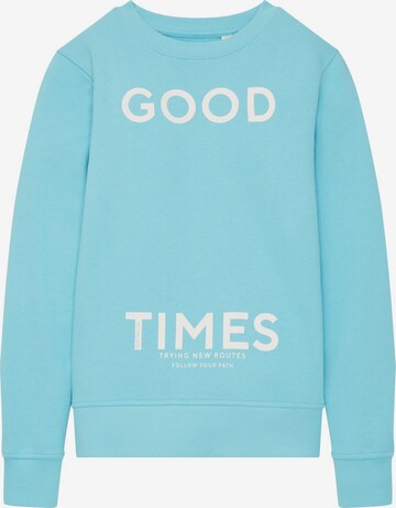 TOM TAILOR Sweatshirt in Blue: front