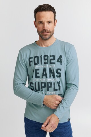 FQ1924 Shirt 'Noxan' in Blauw: voorkant