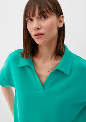 Sweat-shirt s.Oliver en vert