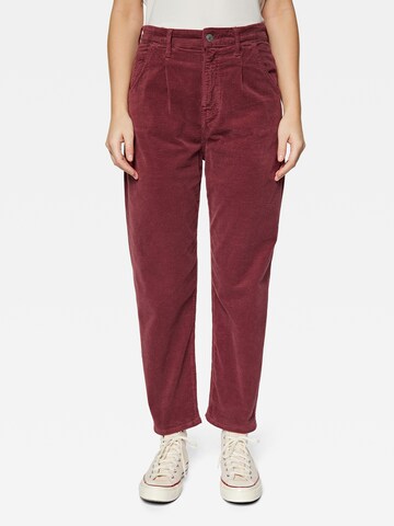 Mavi Tapered Jeans 'LAURA' in Red: front