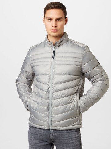 JACK & JONES Between-Season Jacket 'HERO' in Grey: front