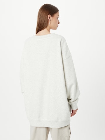 WEEKDAYSweater majica 'Super' - siva boja