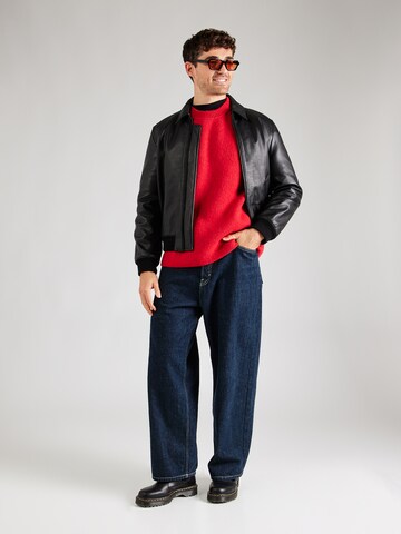 WEEKDAY - Jersey 'Teo' en rojo