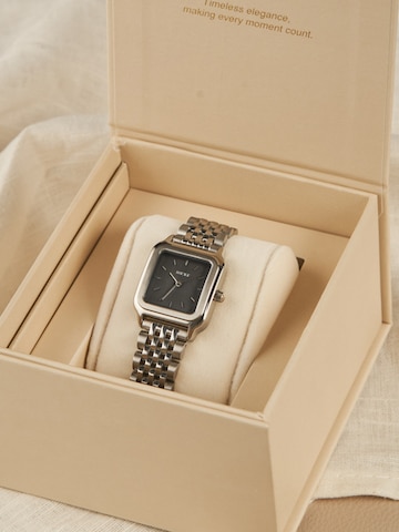 BURKER Watches Analog watch 'Macy Silver Black' in Silver