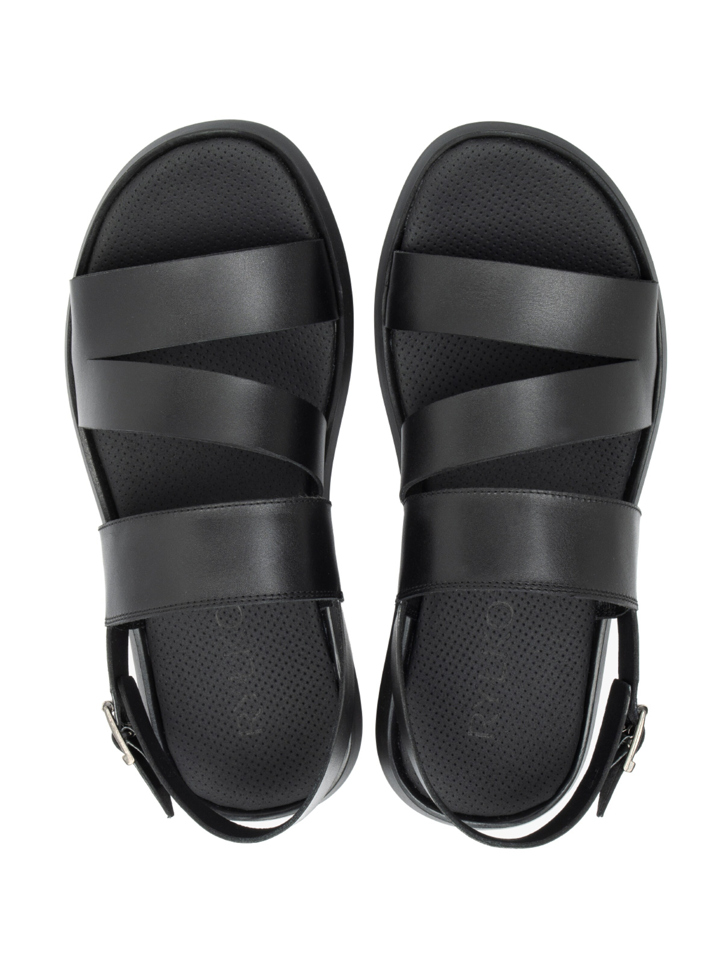 RYŁKO Σανδάλι σε μαύρο