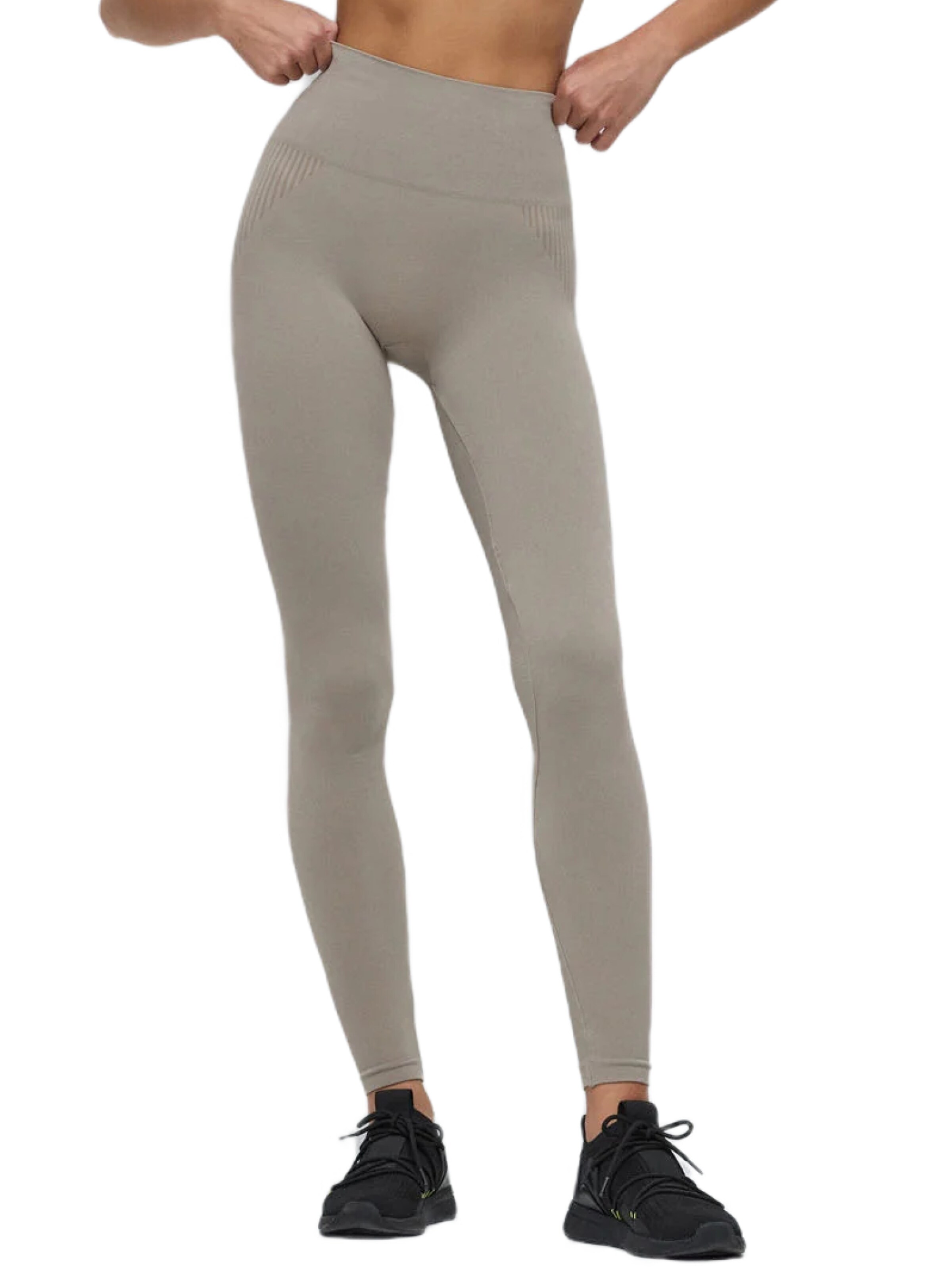 No Matter What Skinny Leggings in Beige: voorkant