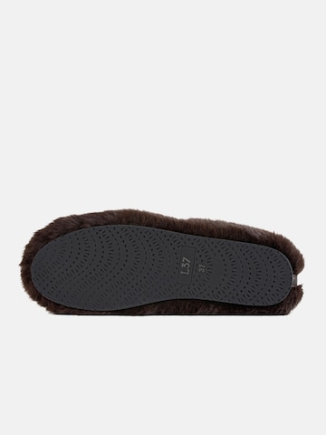 L37 HANDMADE SHOES Slipper 'BLACK LOTUS'‌‌‌‌‌ in Braun