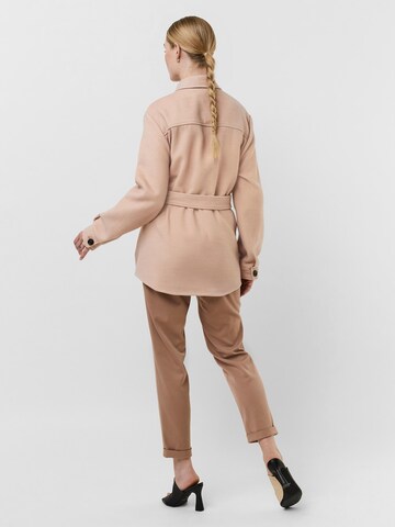 VERO MODA Between-Seasons Coat 'Cala' in Pink