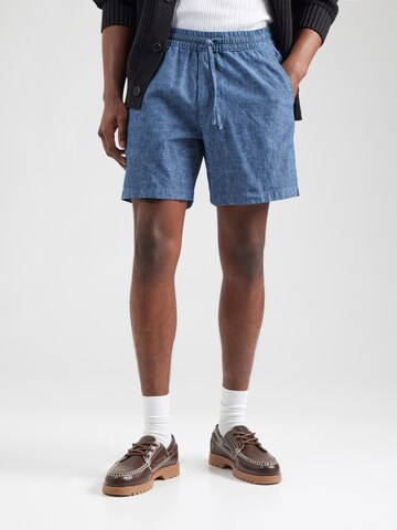 Abercrombie & Fitch Regular Shorts in Blau: Vorderseite