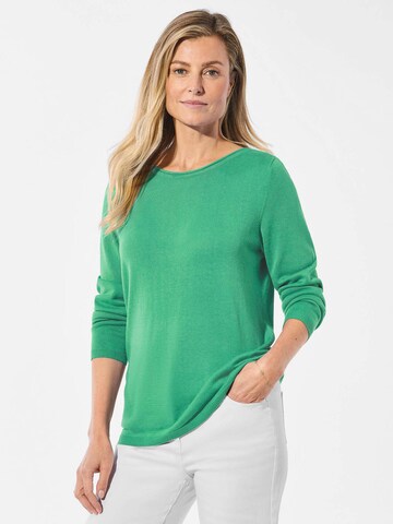 Goldner Knit cardigan in Green: front