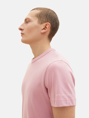 TOM TAILOR T-Shirt in Pink