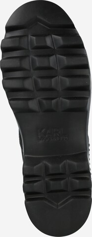 Karl Lagerfeld Lace-Up Ankle Boots 'TREKKA II' in Black