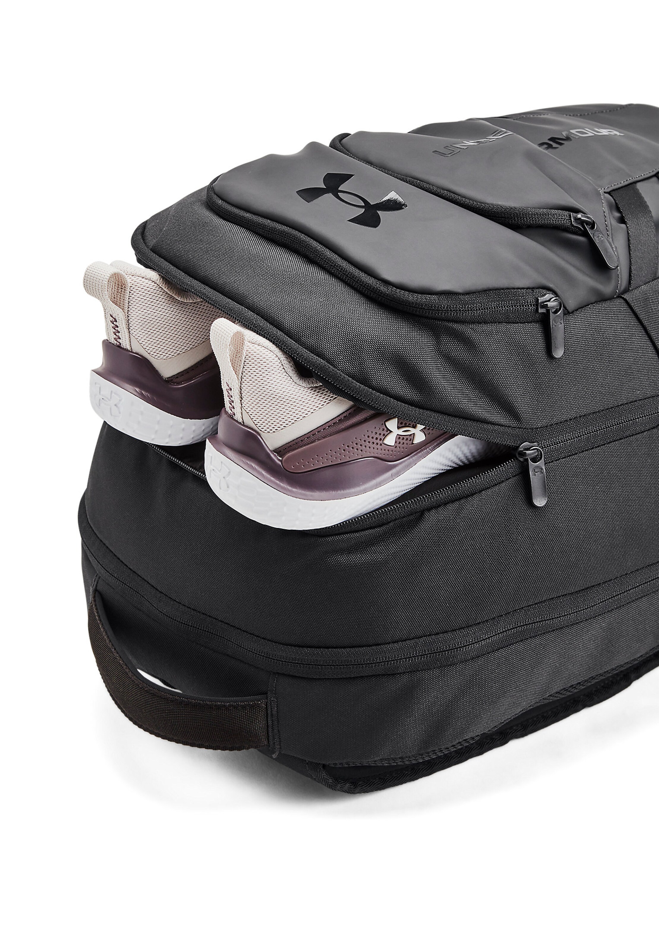 UNDER ARMOUR Sportrugzak 'UA Hustle Pro 6.0' in Zwart