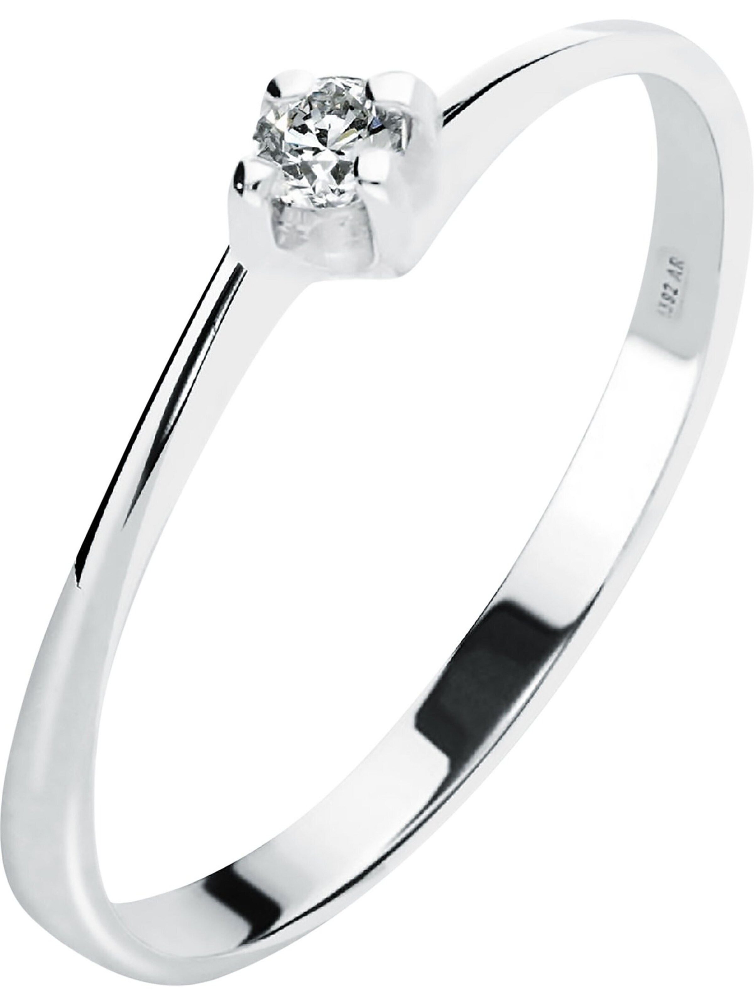 CHRIST Ring in White: front